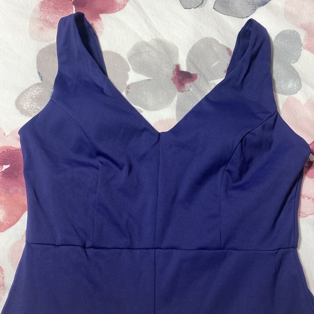 NWT Popilush Wide Leg Sleeveless V-Neck Shapewear Romper Size Medium - Picture 6 of 11